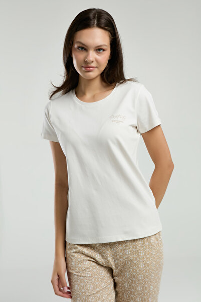 Pierre Cardin Women's Pajama Set - Single Jersey Short Sleeve Dolce