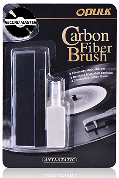 Record Master Opula Plak Temizleme Ve Bakım Seti - Antistatik Kadife Fırça Sprey