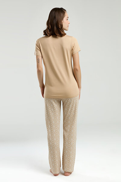 Pierre Cardin Women's Pajama Set - Single Jersey Short Sleeve Dolce