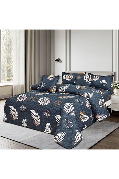 mingle Double-sided summer compressed quilt set, 230*250, 6-piece system