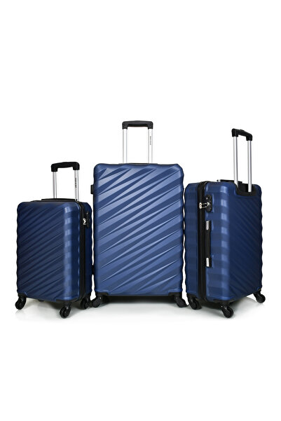 MORANO مجموعة عربة أمتعة السفر مورانو مكونة من 3 قطع بمقاس 28 بوصة - 24 بوصة - 20 بوصة.