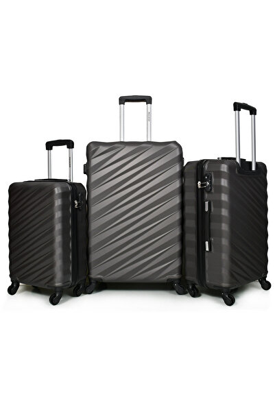 MORANO مجموعة عربة أمتعة السفر مورانو مكونة من 3 قطع بمقاس 28 بوصة - 24 بوصة ...