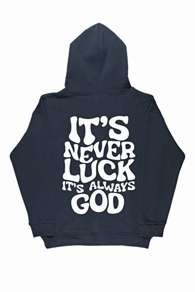 By Caspita Fashion Lenithra Always God Back Štampano Unisex Oversize kroj Dim...