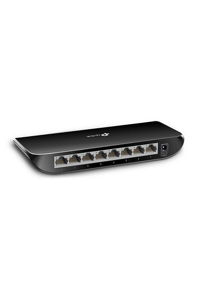 TP-LINK Desktop Switch 8-Port Gigabit TL-SG1008D - Black