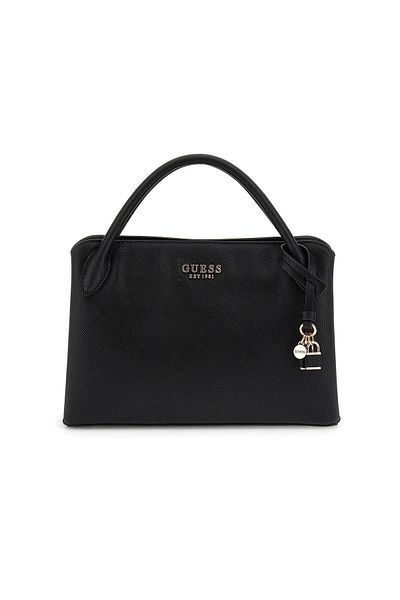 Guess Women's Fedana Elite Satchel Bags - Black