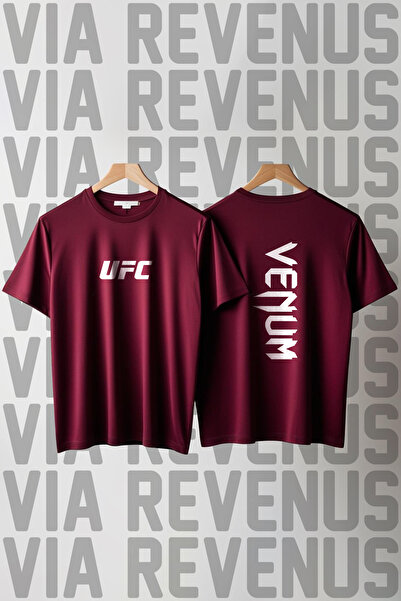 Vordevia تي شيرت برقبة دائرية للجنسين مطبوع عليه Ufc