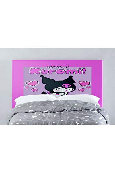 Şen Dekorasyon Kuromi ve Kalpler Baza Başlık Klılıfı