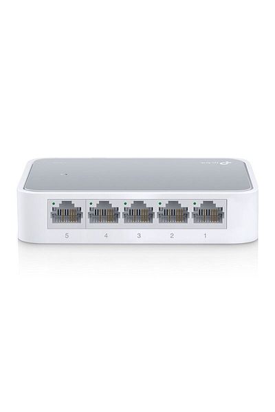TP-LINK Desktop Switch 5-Port 10/100Mbps TL-SF1005D - White