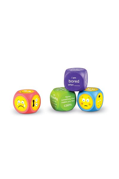 Learning Resources Conversation cubes - EMOJI