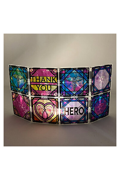 Magna Tiles Magna-tiles Structures, Luminary Heroes, Vitralii Mici