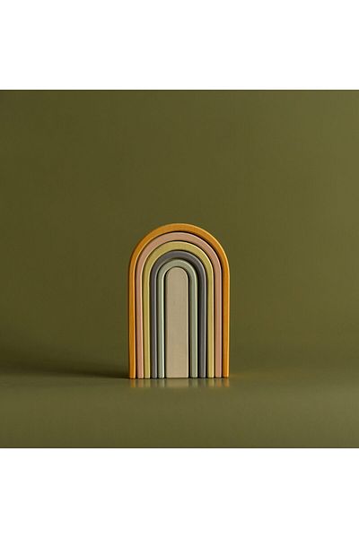 OEM Wooden Toy - Mini Rainbow (PASTEL COLORS)