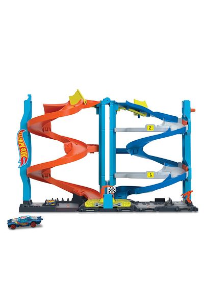mattel Hot Wheels City Racing Tower