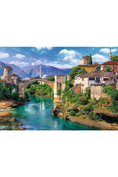 Trefl Puzzle 500 Starý most v Mostaru, Bosna a Hercegovina