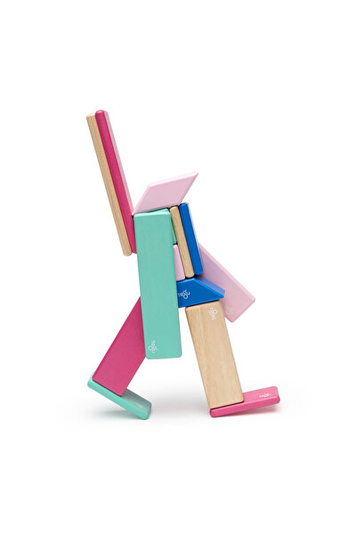 Tegu Blossom, Set 14 Piese Din Lemn Magnetic