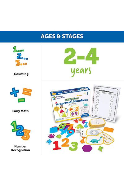 Learning Resources Skill Developers! Numbers And Counting Activity Set