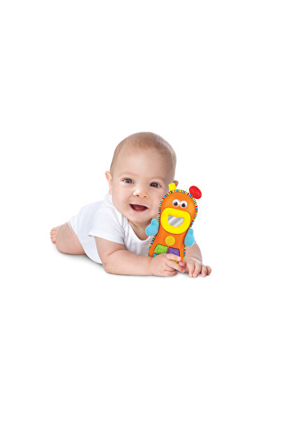 WINFUN Telefon s vtipným obličejem pro miminka,