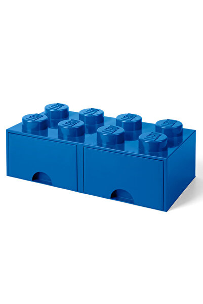 LEGO Cutie Depozitare 2x4 Cu Sertare, Albastru