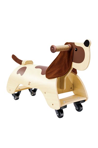 Hape Wooden Toy - Riding And Moving Puppy For Children