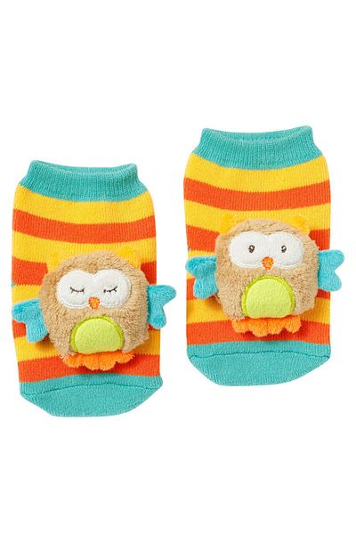 Fehn Happy Socks - Owls - Educational Toy for Children