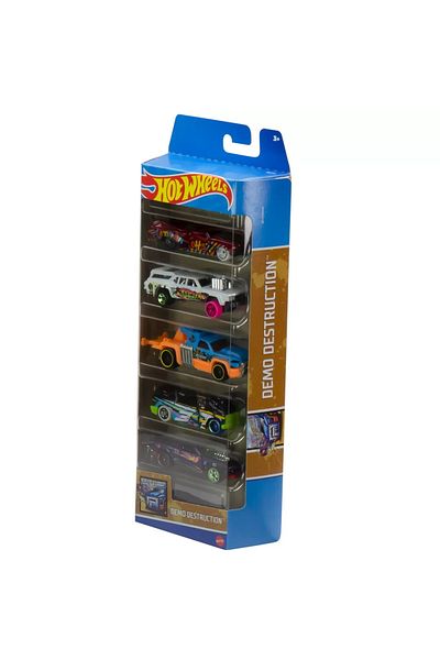 mattel Set 5 Masini Hot Wheels Demo Destruction