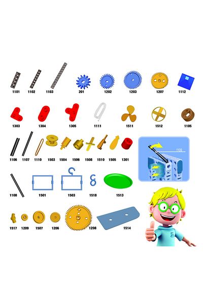 Lisciani The Little Genius' Experiments - Engineering and Mechanics