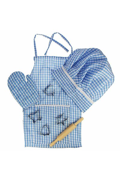 BIGJIGS Toys Shorts and Accessories Set - Blue