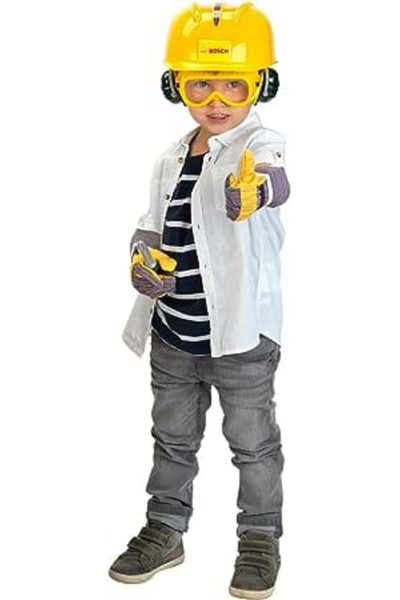 Klein Toy, Set Of 4 Accessories For Labor Protection, Bosch