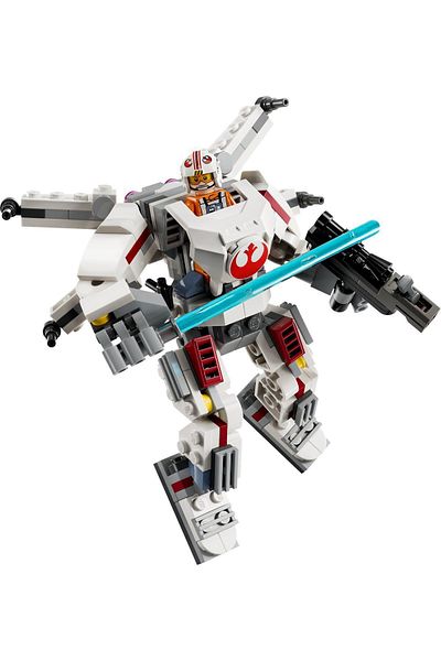 LEGO Robotul X-wing Luke Skywalker din Star Wars - Set de construcții pentru copii de la 6 ani (195 de piese) 75390