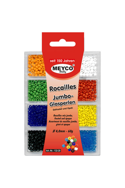 Meyco Mărgele colorate pentru brățări și coliere, 150 buc, accesorii de artă ...