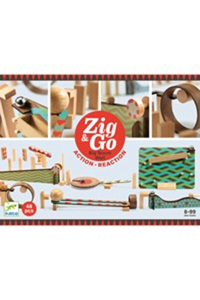 OEM Zig & Go Djeco, комплект за конструктивна лента, 48 бр