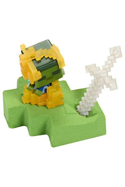 mattel Minecraft Mini Mode Mining Exploration Set Gray And White