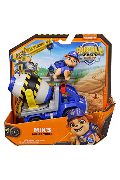 SPIN MASTERR Patrula Catelusilor Rubble Si Echipa Vehicul De Baza Mix