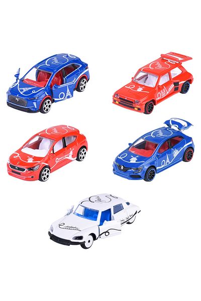 Majorette French Touch Set With 5 Cars