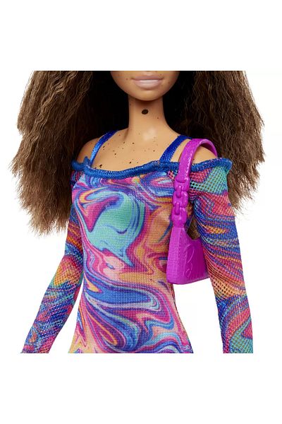 mattel Papusa Barbie Fashionista Satena Cu Pistrui