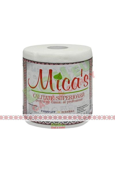 Mica'S Rola Prosop hartie de bucatarie, 200 foi cu 2 straturi