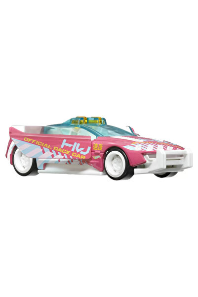 mattel Auto Hot Wheels Alpha Pursuit s natahovacím mechanismem v měřítku 1:43