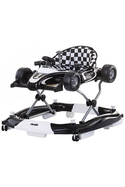 Chipolino Premergator Racer 4 în 1 Negru Alb