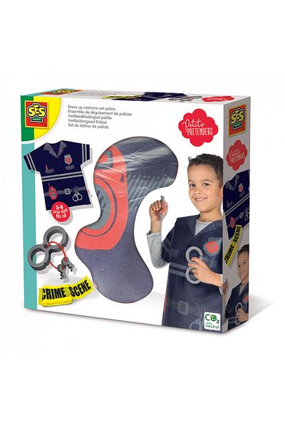 SES Creative Toy Policeman Costume With Accessories For Children
