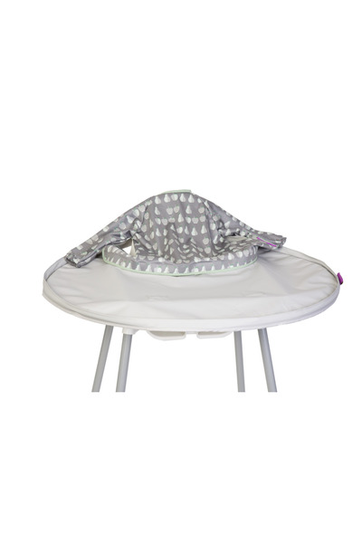 Tidy Tot Κιτ φαγητού - Σαλιάρα και δίσκος (ΦΡΟΥΤΑ ΛΑΧΑΝΙΚΑ)