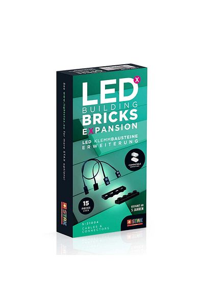 OEM Toy - Stax Light Construction Sets - Extension Connectors And Cables (15 PIECES)