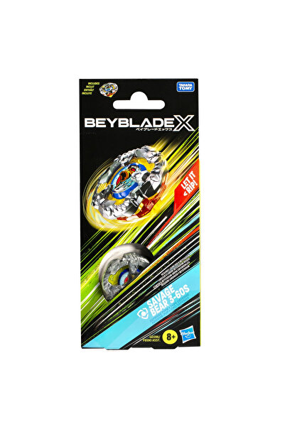Hasbro Beyblade X Let It Rip Spiral Savage Bear 3-60s