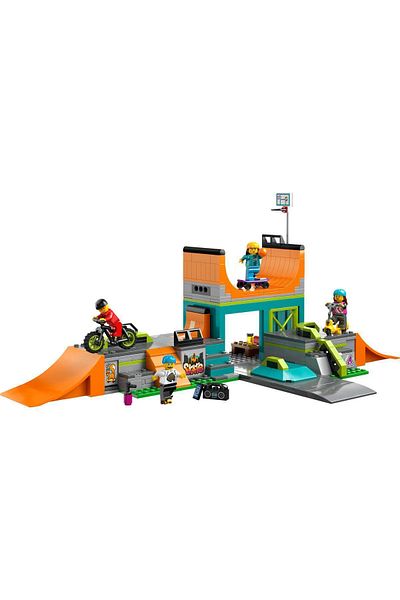 LEGO City Street Skateboard Park 60364 Toy Building Set (454 PIECES)