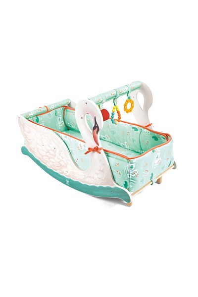 Hape Wooden Toy - Swan Chair 2 N 1 For Children