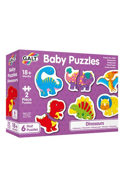 Galt Baby Puzzle: Dinosaurs (2 PIECES)