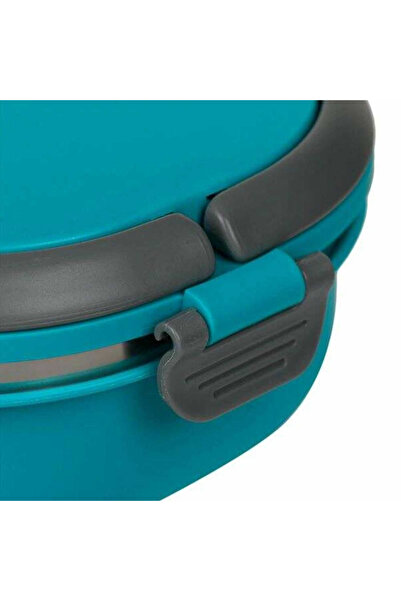 Micostore Μονωμένη κατσαρόλα τροφίμων, με λαβή, 700 ml, τιρκουάζ