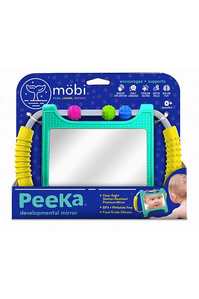MOBI Peeka Mirror with Silicone Holder and Beads