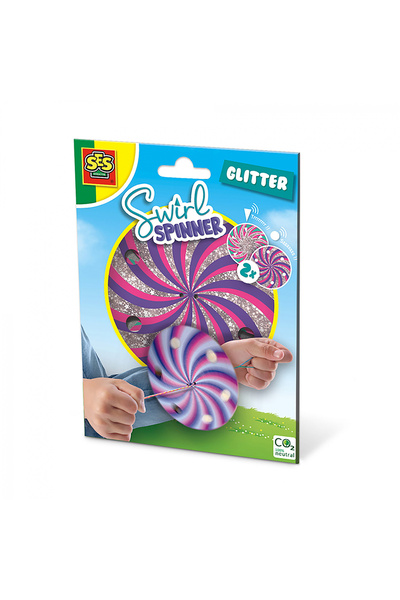 SES Creative Jucarie - Spinner Vartej Glitter
