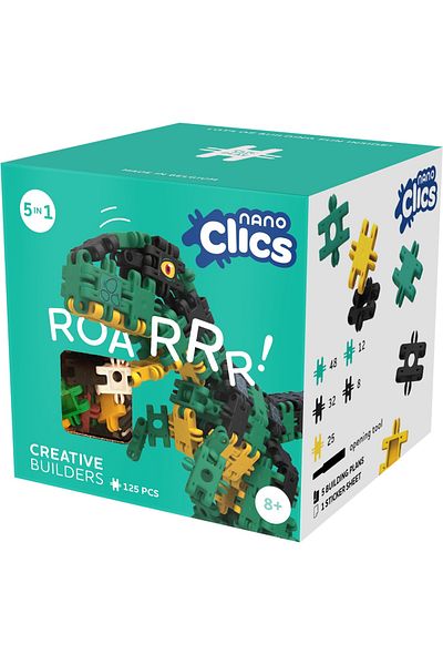 Clicstoys Nano Clics For Little Creative Builders, Clicformers