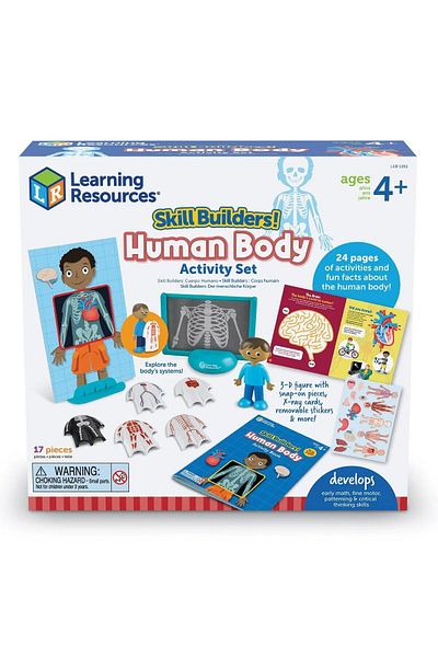 Learning Resources Set activitati educative - Corpul uman