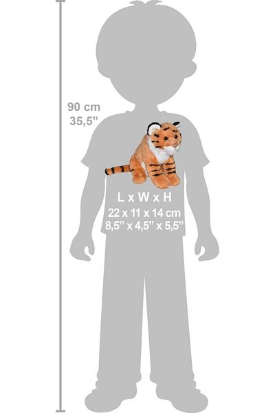 Wild Republic Tiger - Plush Toy with Sound